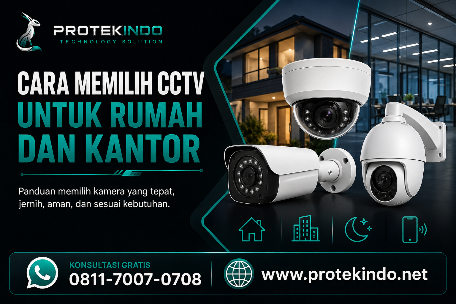 Cara Memilih CCTV untuk Rumah dan Kantor