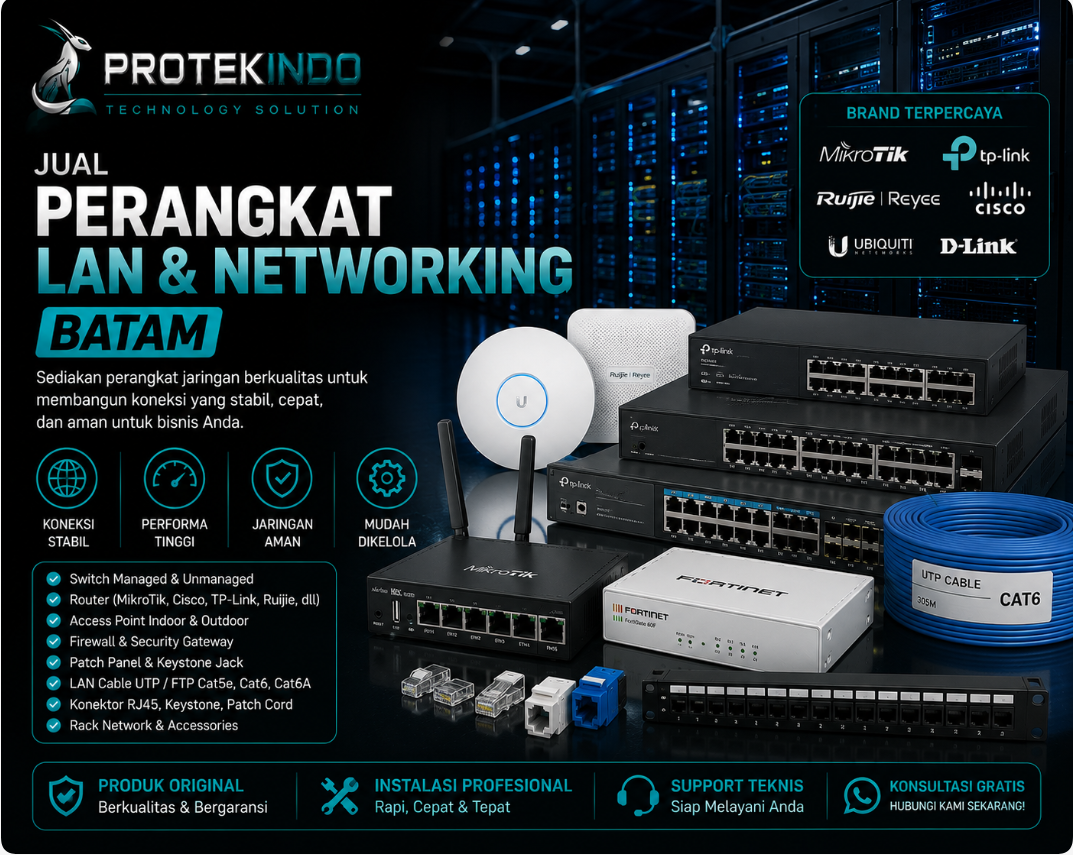 Jual Perangkat LAN & Networking Batam